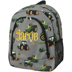 Getting Dirty: Tractor Backpack/ Lunchbox