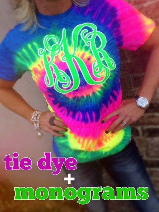 Short Sleeve Tie Dye Tshirts: Lime