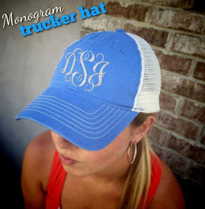 Monogram Trucker Hat