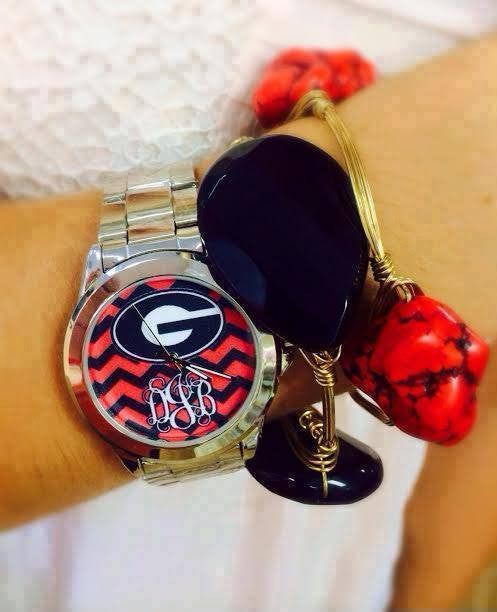 Collegiate Watch: UGA Logo Red & Black