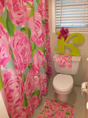 KK's Custom Shower Accessories: Lilly Inspired