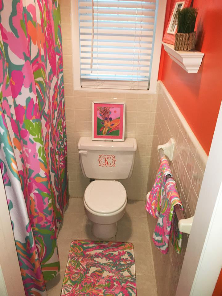 KK's Custom Shower Accessories: Lilly Inspired