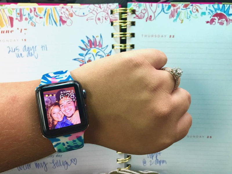 Custom Printed Apple Watch Bands