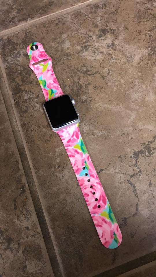 Custom Printed Apple Watch Bands