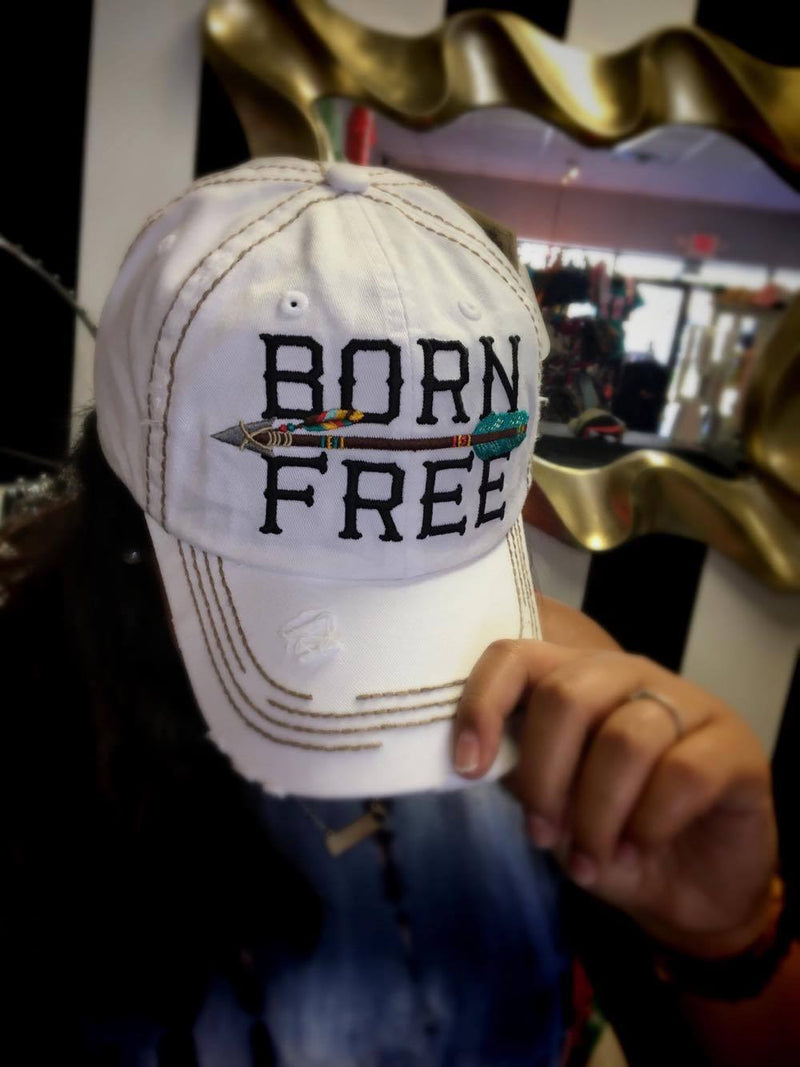 Born Free Distressed Hat