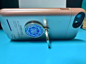 Monogram Ring Stand Phone Holder: Round