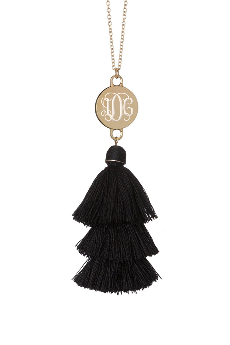 Ally: Personalized Fringe Necklace