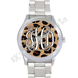 Leopard Watch: White