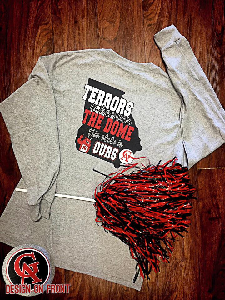 Gameday Shirts: TERRORS TAKEOVER THE DOME, THIS STATE IS OURS