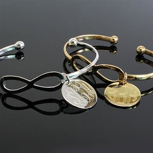 Classic Infinity Bracelet: Gold/Silver