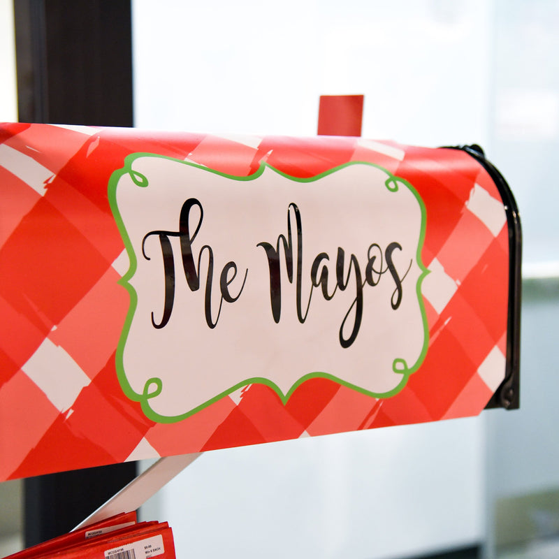Personalized Mailbox Cover