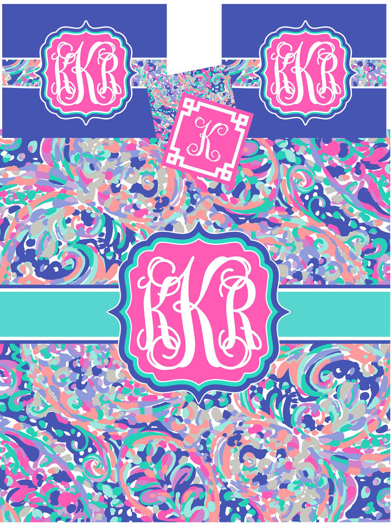 KK's Custom Bedding: La-La-Lavender