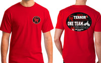 ONE TEAM, ONE DREAM: TERRORS FOOTBALL RED TSHIRT SS