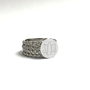Stacked on You: Sterling Silver Stack-able Ring Set
