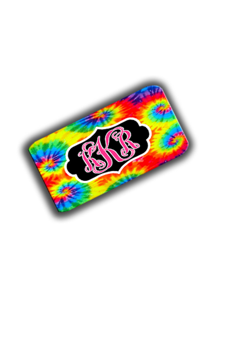 TieDye License Plate