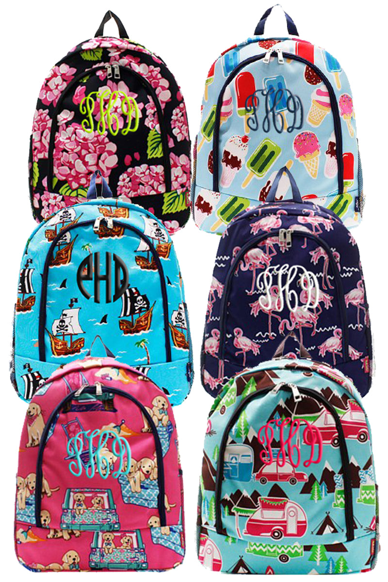 Personalized Patterned Backpacks