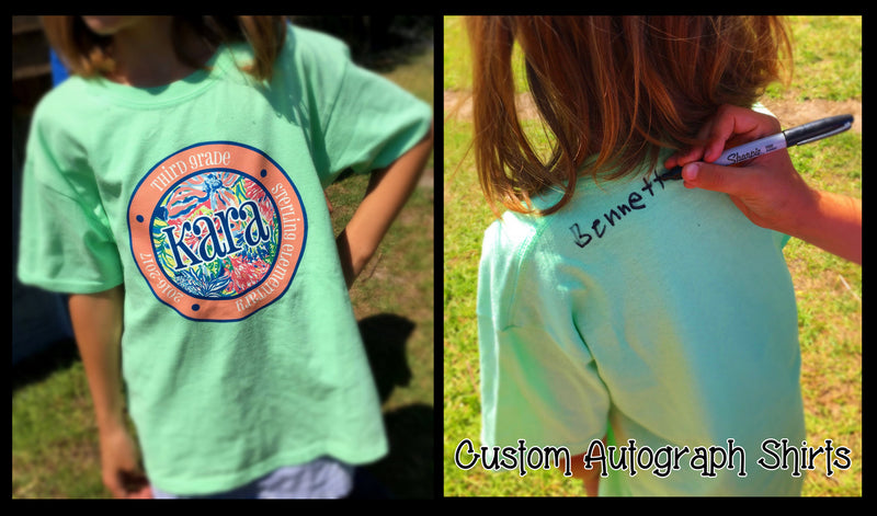 End of School Year Signature Shirts: Youth