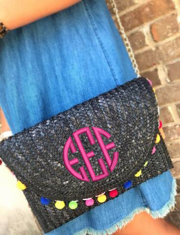 Fiesta Pom Pom Crossbody