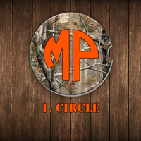 Camo Monogram Car Coaster Set