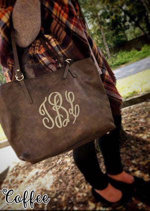 Everly Monogram Handbag