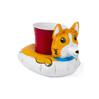 Dog Beverage Floats: Corgi/ Pug