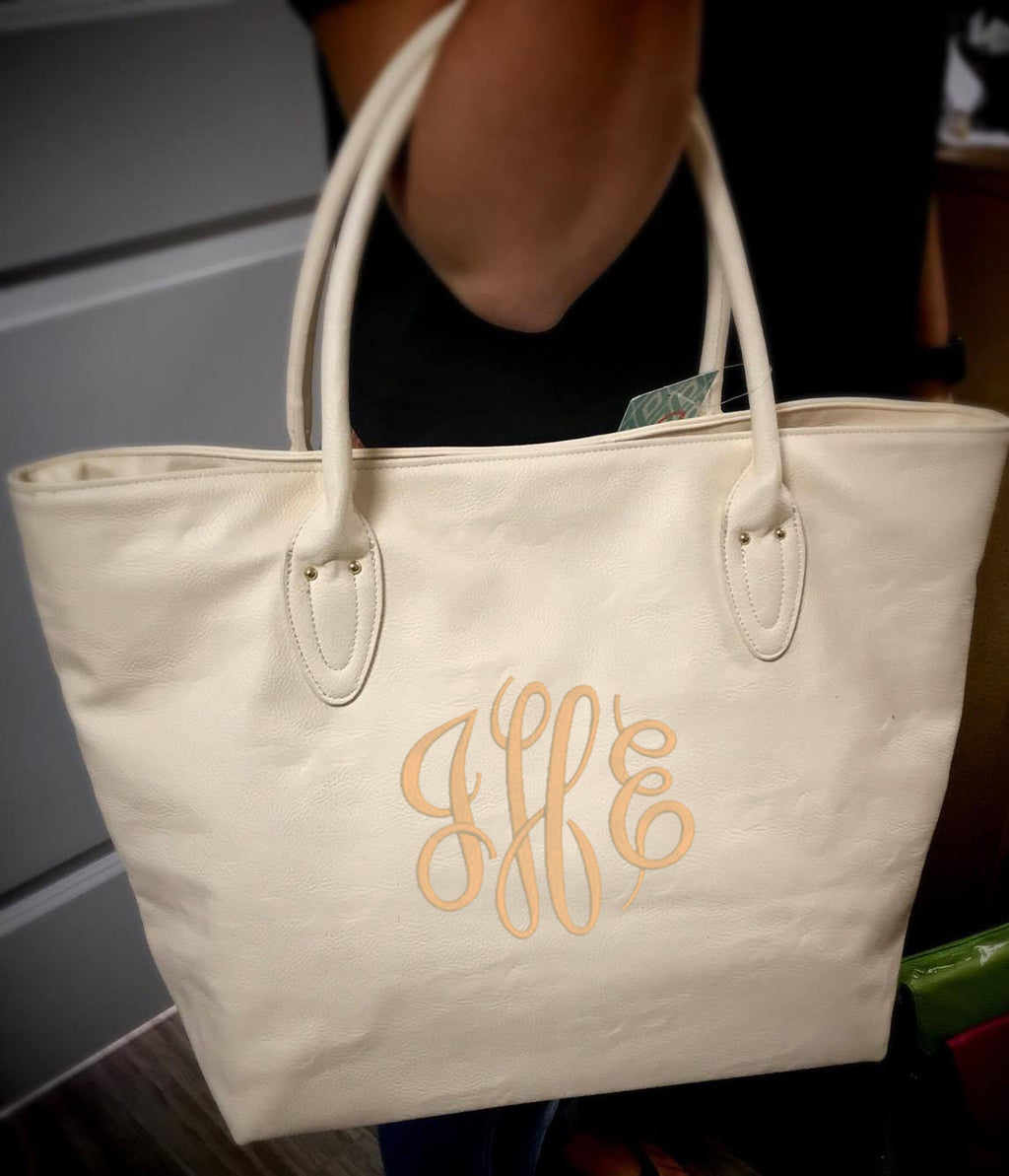 Summer Fun Monogram Shoulder Bag