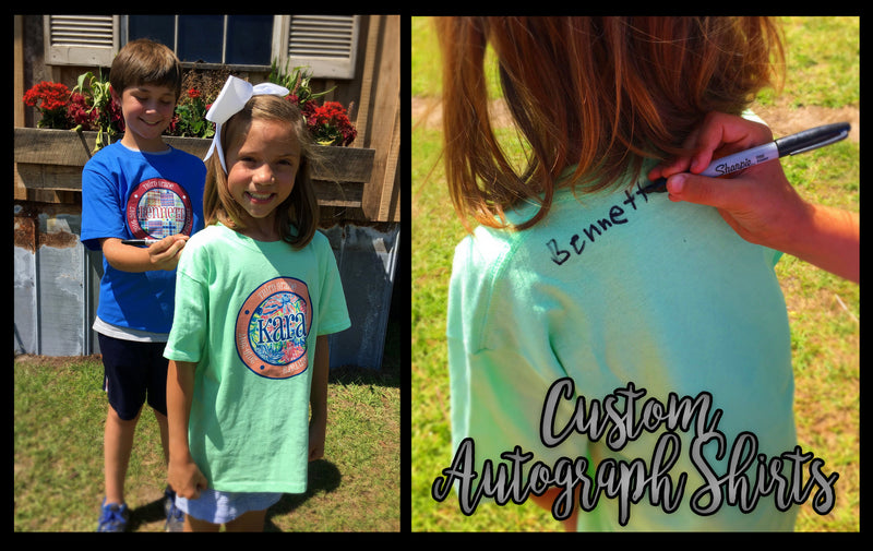 End of School Year Signature Shirts: Youth