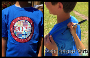 End of School Year Signature Shirts: Youth