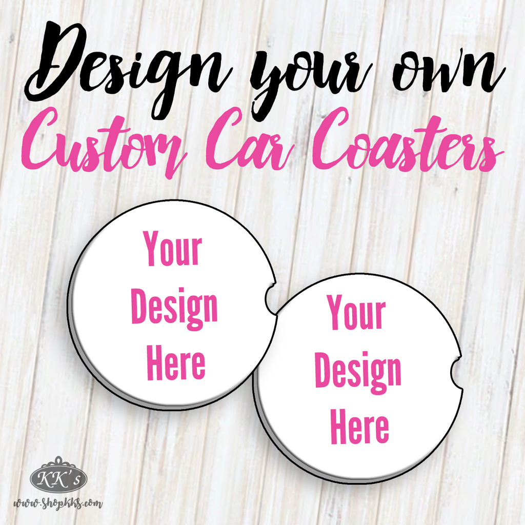 Design Your Own Custom Car Coaster Set