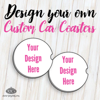 Design Your Own Custom Car Coaster Set