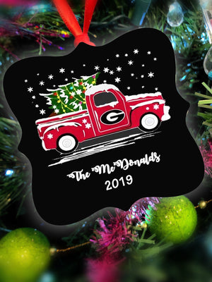 Ornament: GA Truck Monogram