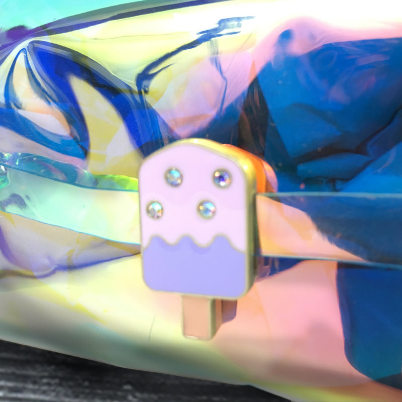 Disco Vibe: Iridescent Pencil Case