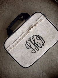 Simple Linen Collection: Duffle/Carry on/Cosmetic