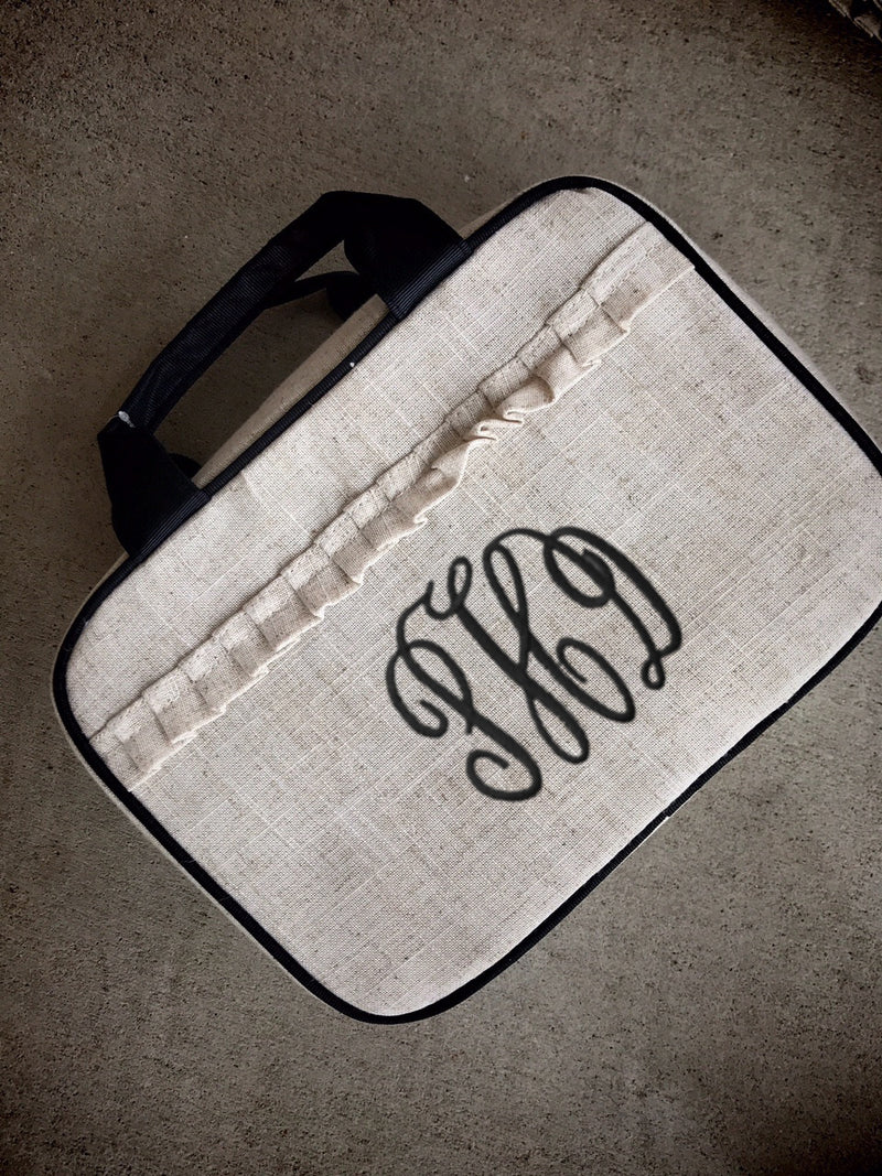 Simple Linen Collection: Duffle/Carry on/Cosmetic
