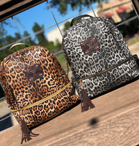Chasing My Dreams: Leopard Printed Backpacks
