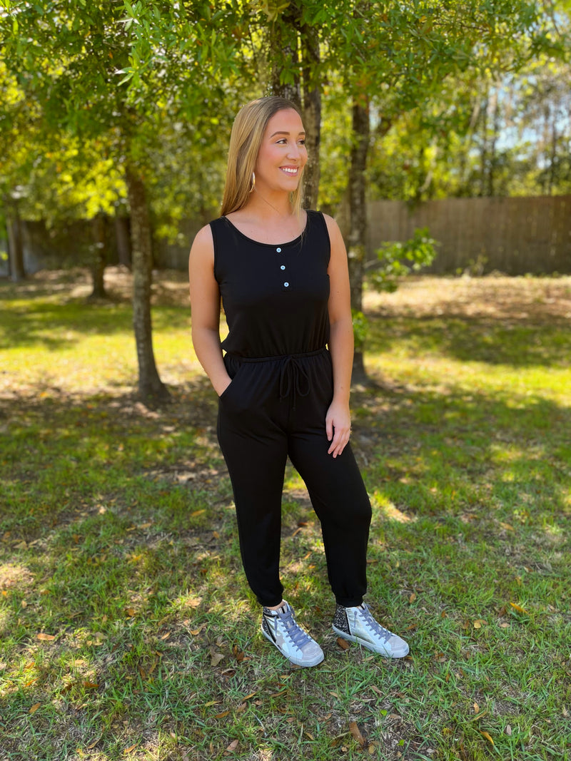 Mia: Jogger Jumpsuit