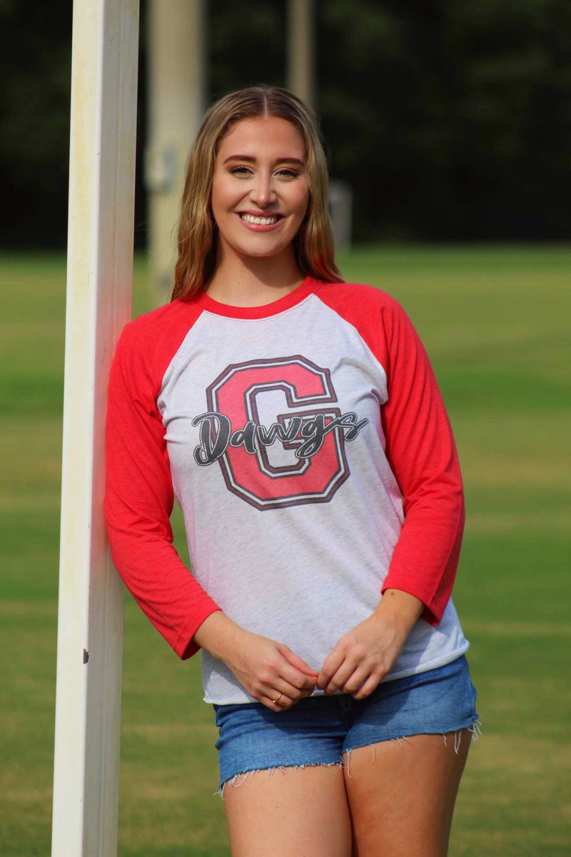 DAWGS: Georgia Baseball Tee