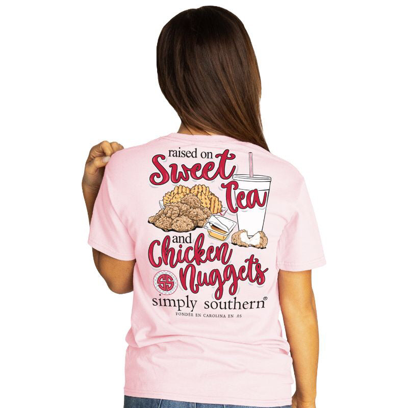 Simply Southern Short Sleeve Tshirt: Nugget/ Lulu