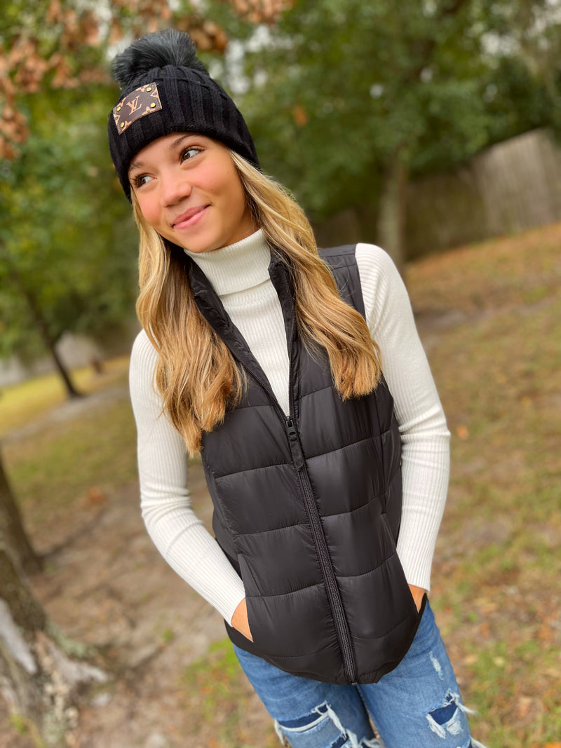 Comfort Zone: Solid Puff Vest