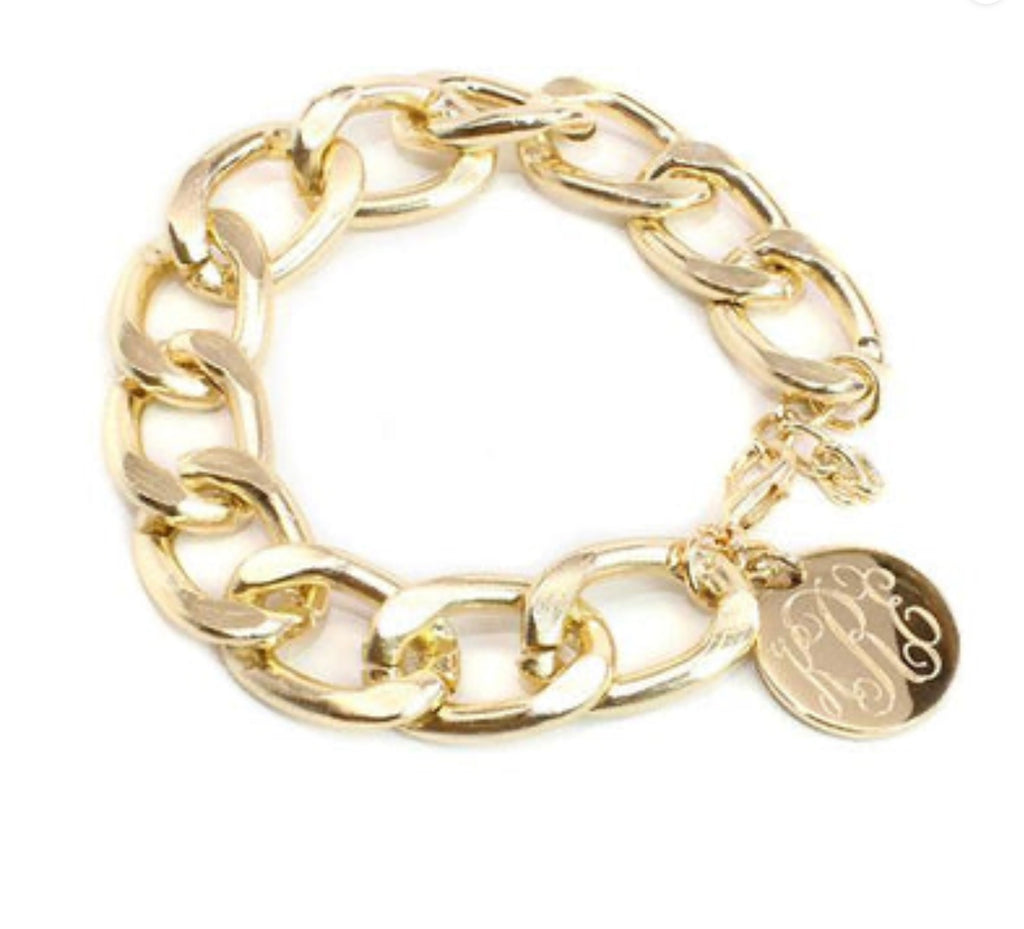 Remy: Monogram Fashion Bracelet