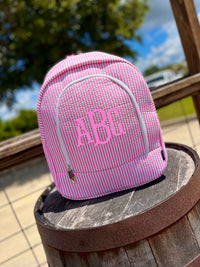 Seersucker Backpacks
