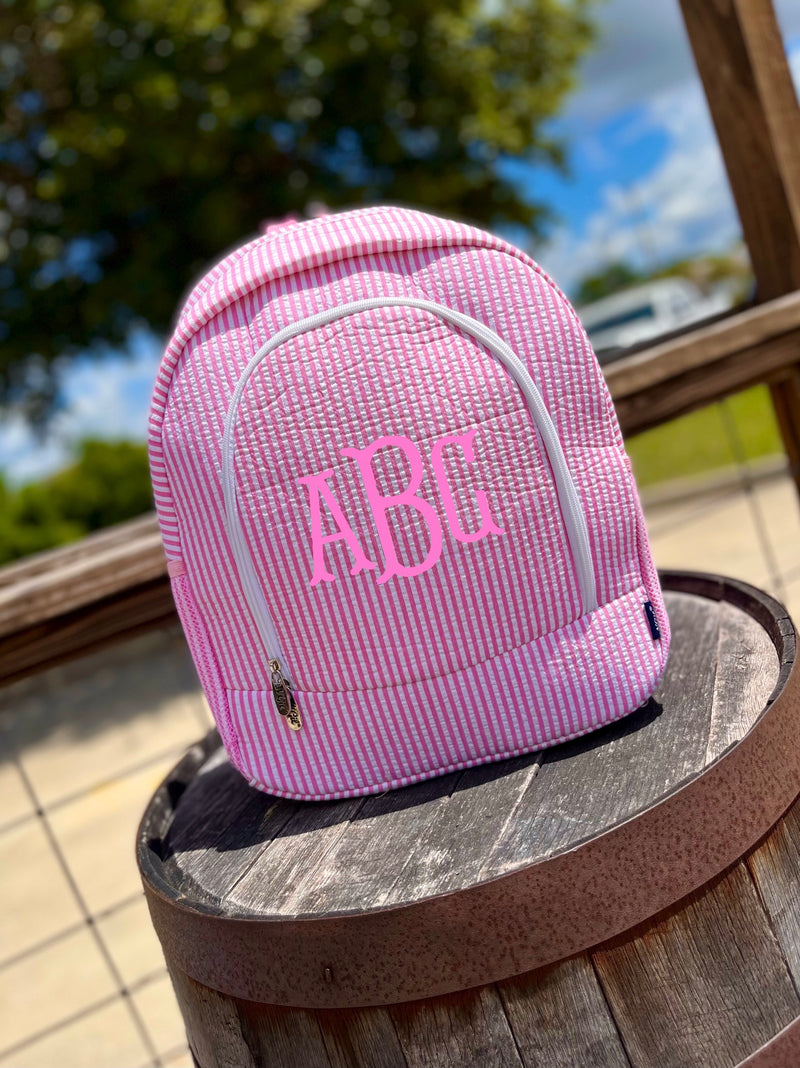 Seersucker Backpacks