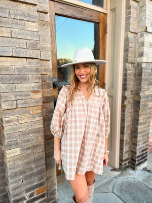 Change Of Pace: Checkered Dress