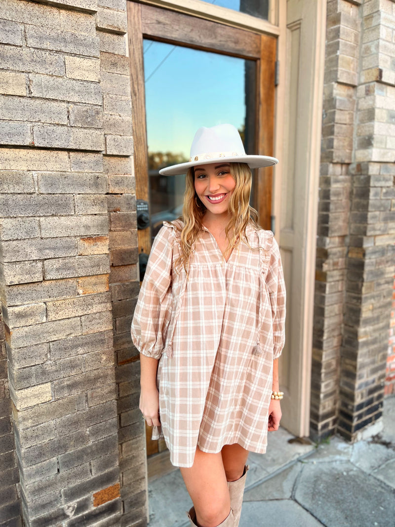 Change Of Pace: Checkered Dress
