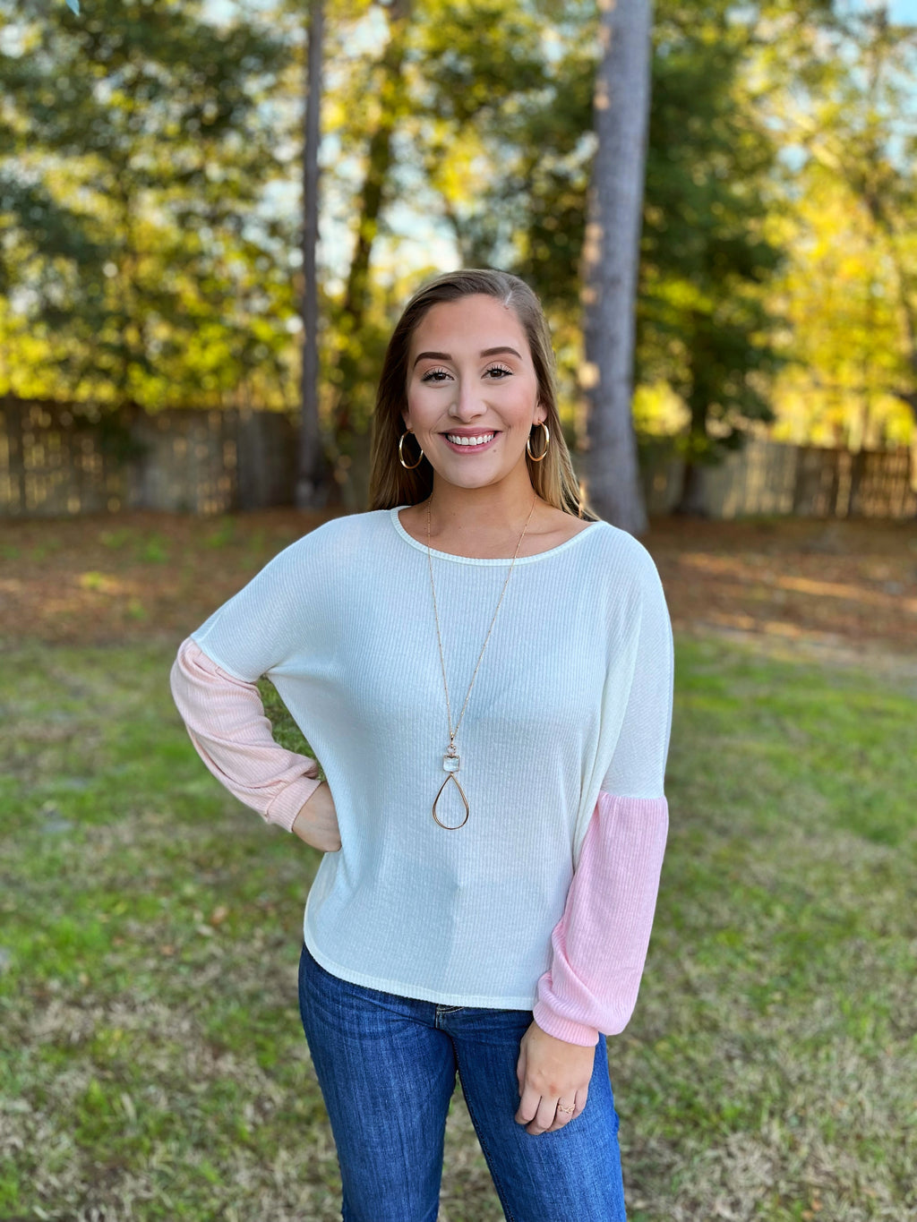 Pretty Simple: Color Block Top