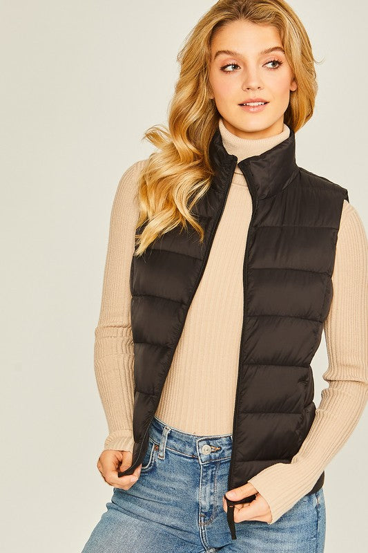 Comfort Zone: Solid Puff Vest