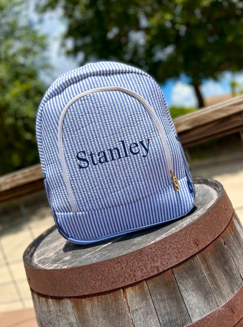 Seersucker Backpacks