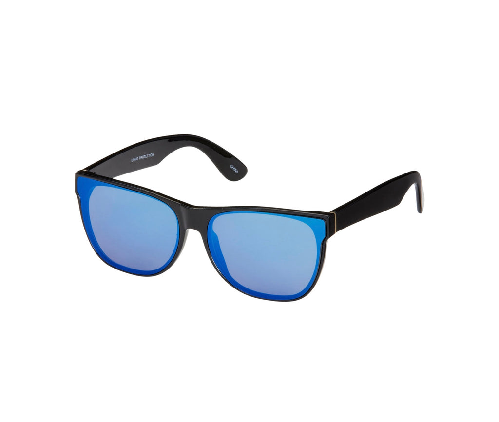 Blue Gem: Flat Fram Sunglasses