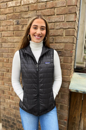 Patagonia puffer vest womens best sale