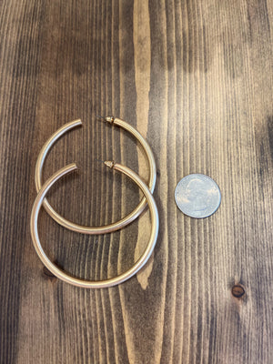 65mm Open Hoops